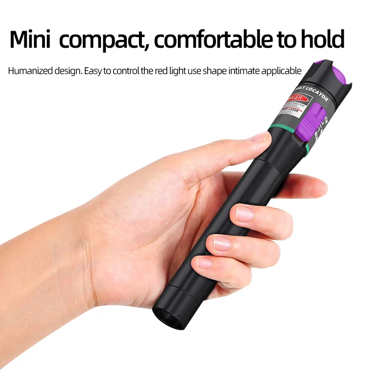 1/10/20/30/50mw FTTH Fiber Optic Cable Tester Pen Visual Fault Locator SC/FC/ST 2.5mm Interface VFL Fiber Test Tool