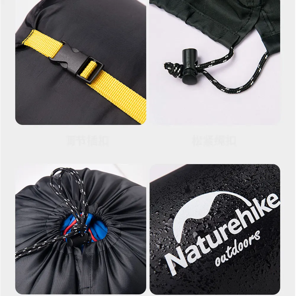 Фото Компрессионные мешки Naturehike, 18 л/35 л, компрессионные мешки для спальных мешков, сумки для хранения, водонепроницаемые сумки для кемпинга, походов и туризма №4