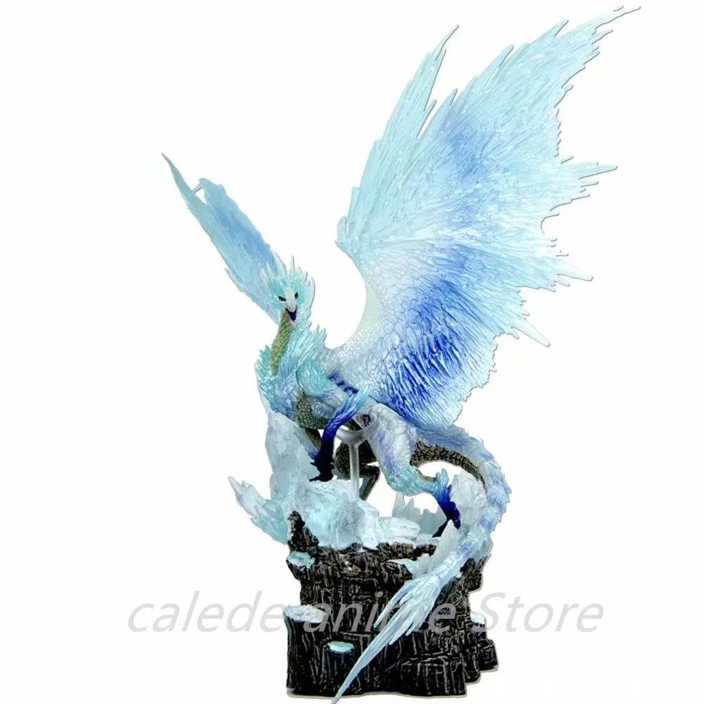 

Monster Hunter World: Iceborne Velkhana Nergigante Statue MHW Elder Dragon Figure Collectible Model Toy