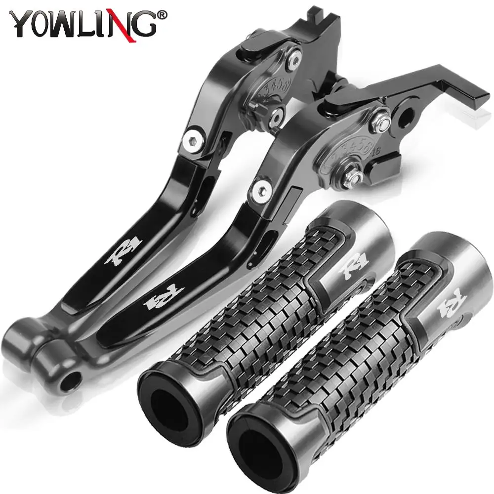 

For Yamaha YZFR1 YZF R1 1999 2000 2001 2003 Motorcycle Accessories Adjustable Folding Extendable Brake Clutch Levers Handle Grip