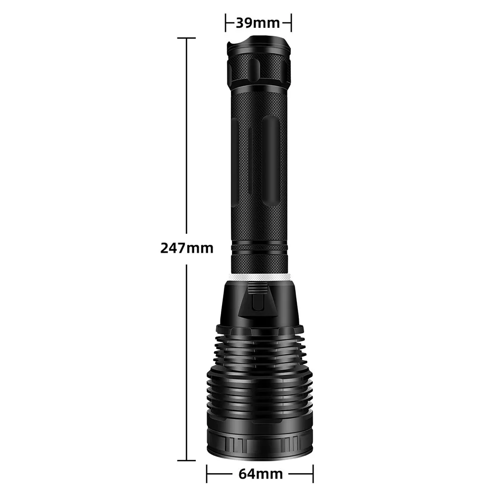 

4000LM Scube Diving Flashlight P70.2 LED Light Waterproof 50M Deep Underwater Torch For Cycling Fishing Camping Outdoor Tools