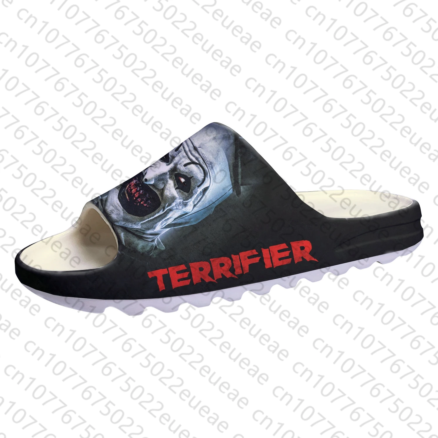 Босоножки на мягкой подошве для Хэллоуина с ужасным клоуном домашние Сабо