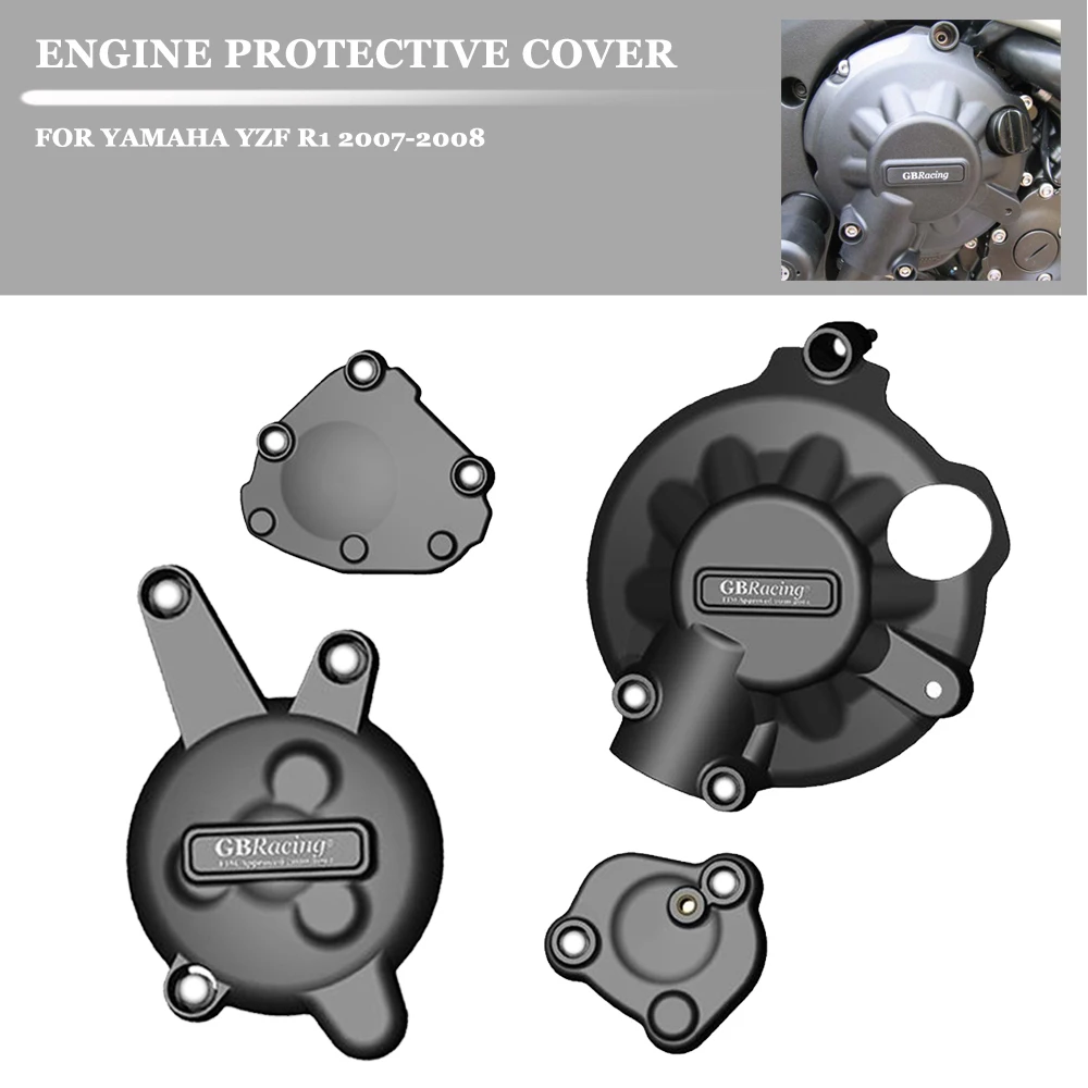 

FOR GBRacing for YAMAHA YZF R1 2007-2008 Motocross Engine Protection Cover