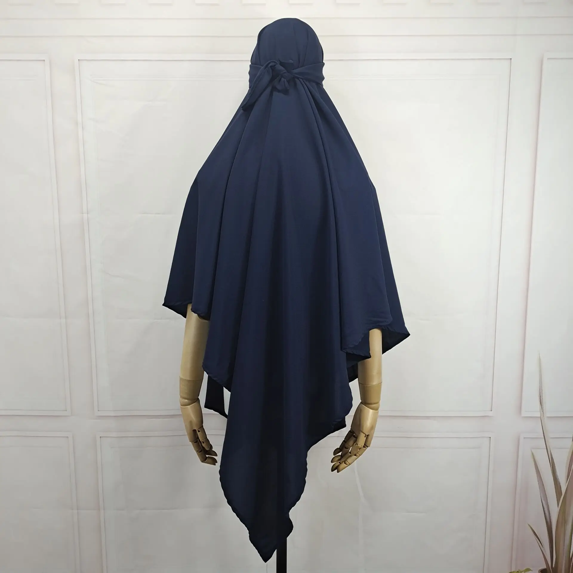 Siskakia Dubai Turkish Turban Solid Muslim Women Khimar Wrap Malaysia Shawls Scarves Moroccan Hijabs 15 Colors Eid 2023