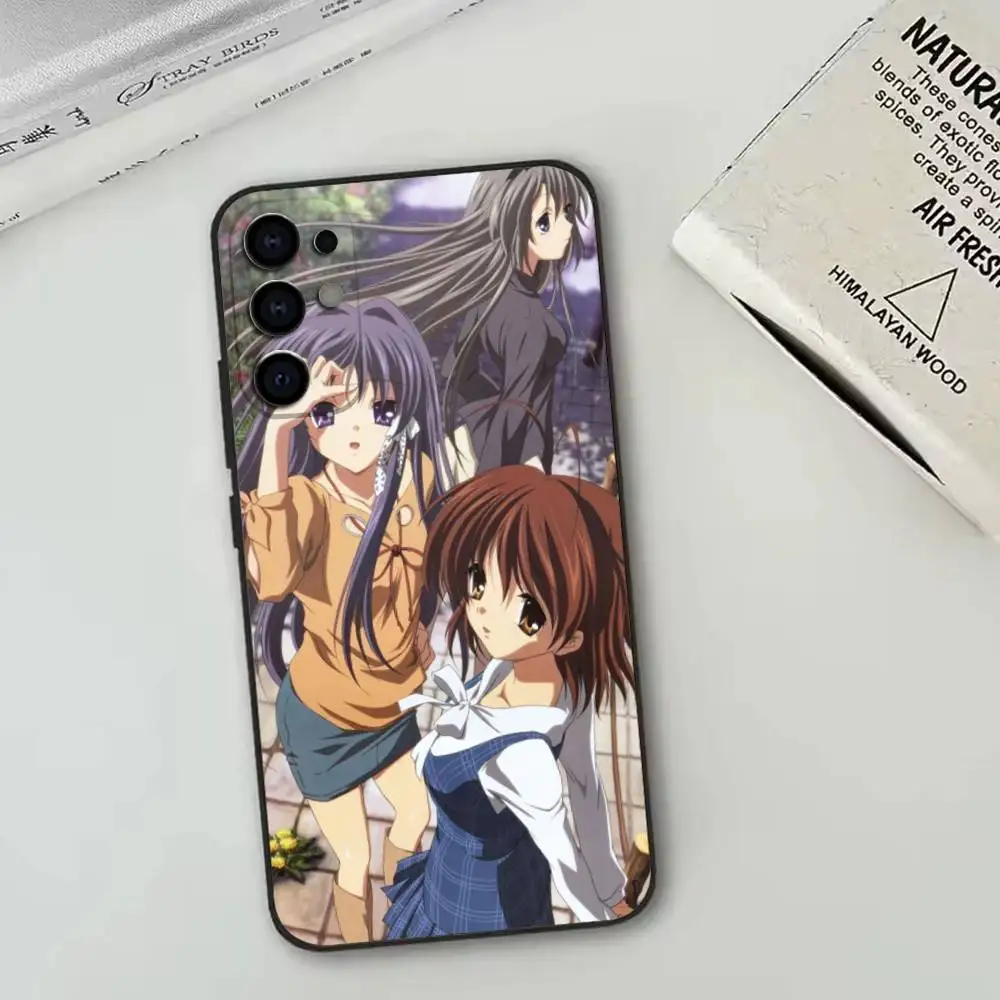 Фото Чехол для телефона Furukawa Nagisa-Sakagami Tomoyo-CLANNAD для Samsung S25, S24, S21, S22, S23, S30, Ultra, S20, Plus, Fe, Lite, Note, 10, Black Co №3