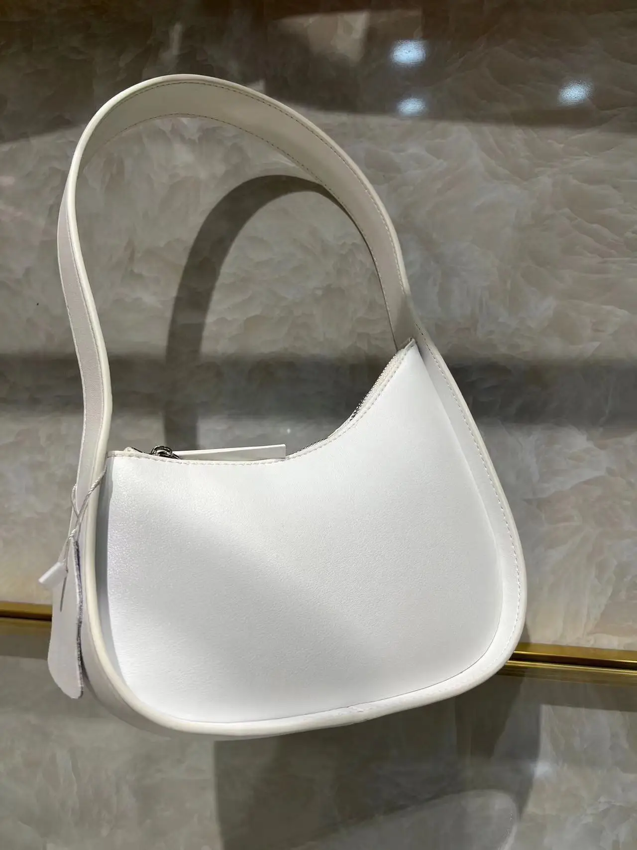 2023 Summer Fashion Shoulder Bag Women Designer Leather Handbag Luxury Brand Fashion Ladies Irregular Underarm Shoulder Handbag