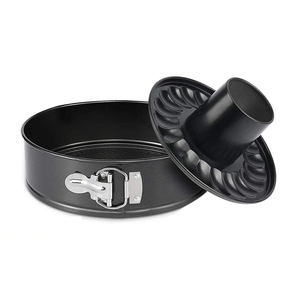 11-дюймовая Черная Форма Для Торта В Форме Дымохода С Боковым Замком Съемная