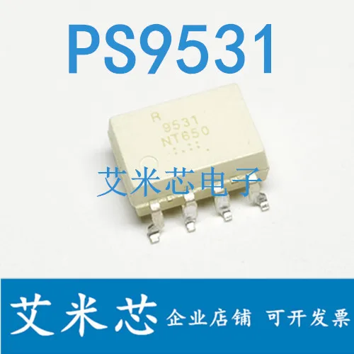 

Электронная почта PS9531L3-V-E3-AX PS9531L3 R9531 SOP8 50 шт.