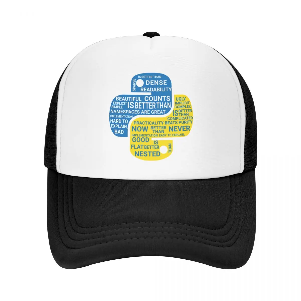 

Punk Python Programmers Baseball Cap Men Women Adjustable Programming Developer Coder Trucker Hat Sun Protection Snapback Caps