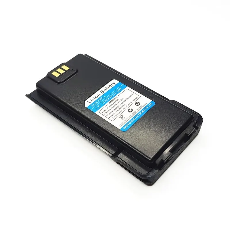 7 4 В 2200 мАч Walkie Talkie DM-1701 литий-ионный аккумулятор DM-1 для Baofeng DM1701 DMR цифровые