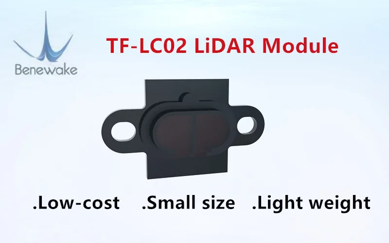 1/2/5/10 шт. модуль для измерения дальности Benewake TF-LC02 Lidar высокоточный датчик ToF UART DC 3-3