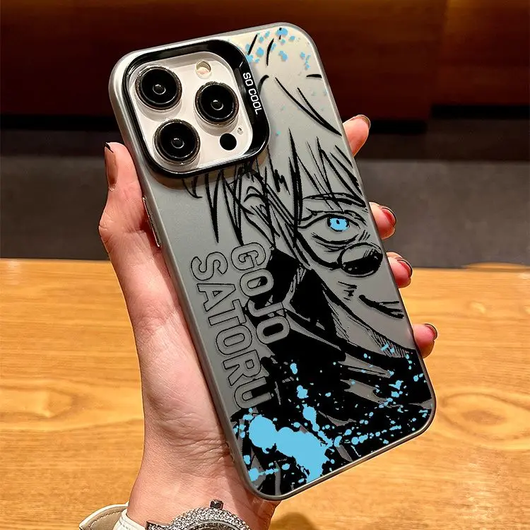 Чехол Anime Jujutsu Kaisen Satoru Gojo для OPPO Realme 5 8 8i 9i 10 11 Pro C12 C15 C20 C21Y C31 C33 C35 C53 5G Матовая задняя