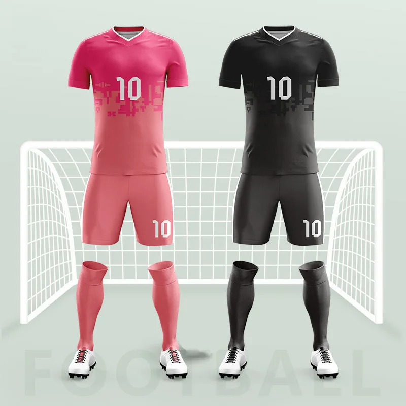 

Soccer Outfit For Men Full Sublimation Custom Club Team Name Number Logo Prints Sportwear Quick Dry Training Football Tracksuits