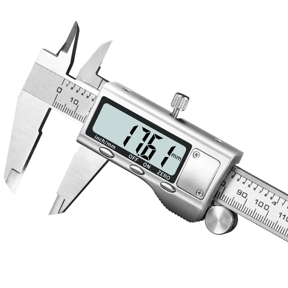 Цифровой штангенциркуль 150 мм/6 дюймов измерительный инструмент из нержавеющей