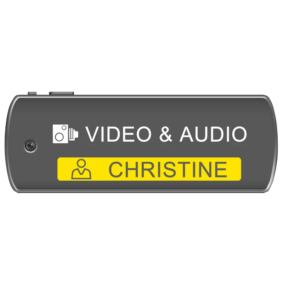 

Wholesale Low Price HD 1080P WiFi Badge Body Camera Wireless Monitoring Smartphone APP For Security Guards/ Police/ Personal