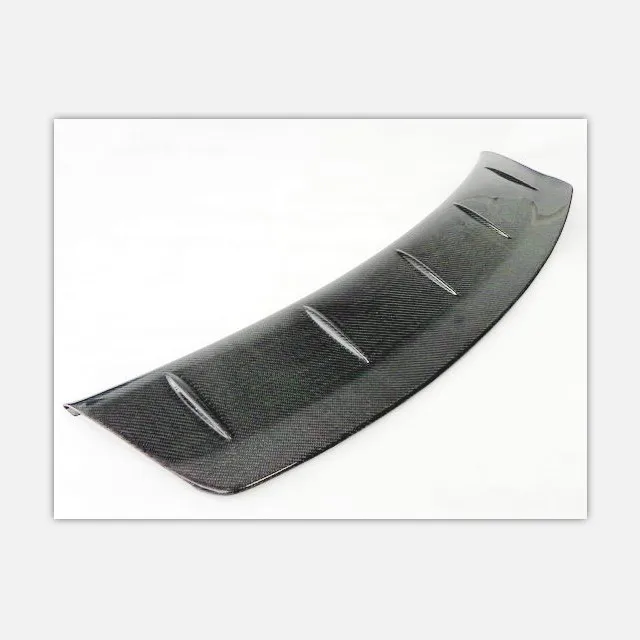 Фото OEM спойлер из углеродного волокна, лезвие Wald Add on Gurney Flap для Nissan R35 GTR №2