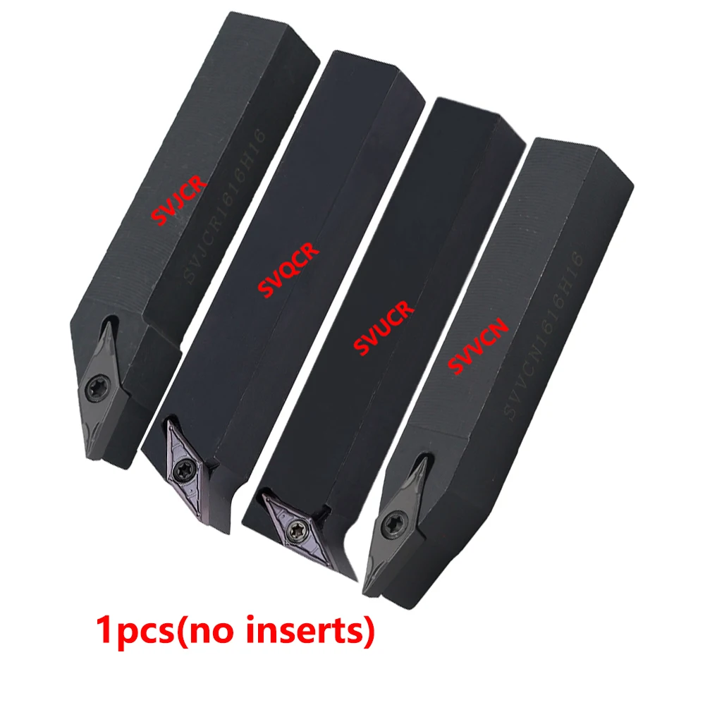 

1 шт. SVJCR SVQCR SVUCR SVVCN 1010 1212 1616 2020 SVQCR1616 SVJCR1010 SVQCR1212 SVUCR1212 SVVCN1010H11 Внешний держатель инструментов с ЧПУ