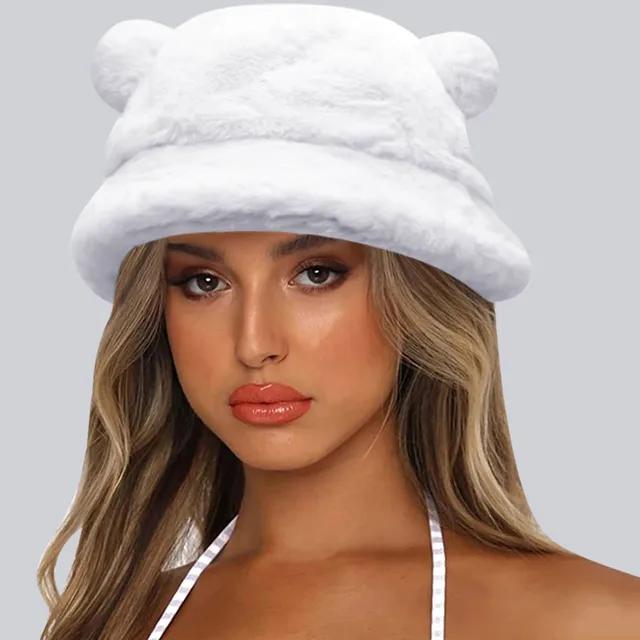 Bucket Hats Black Chin Strap For Women 