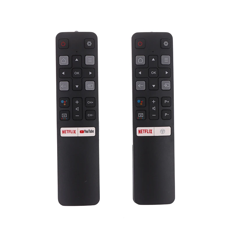 Фото Для TCL с Netflix и YouTube RC802V 49P30FS 65P8S 55C715 49S6800 43S434 Новый голосовой пульт дистанционного управления RC802V FNR1 №1