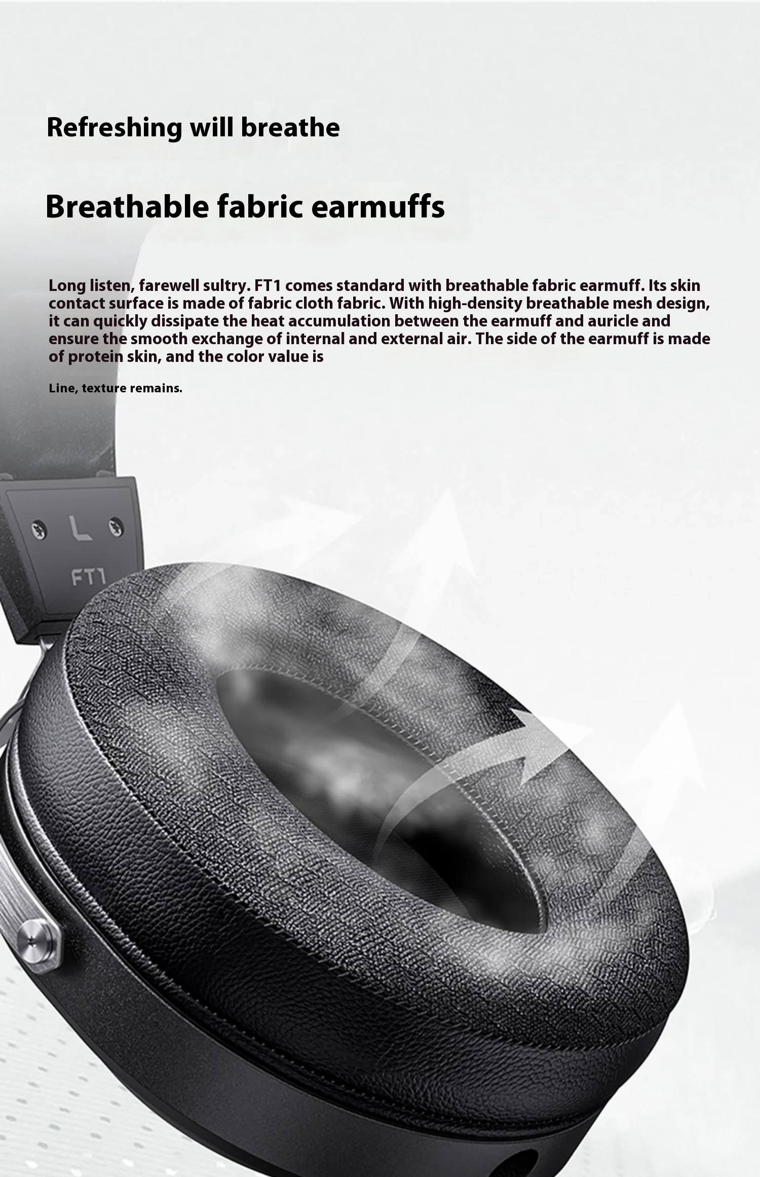 Наушники Fiio Ft1 проводные Hi-Fi наушники с закрытой спиной накладные из нановодного