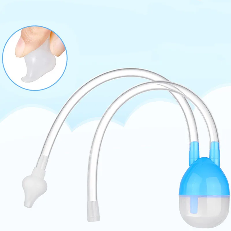 

Baby Nose Clean Silicone Infant Nasal Aspirator Wash Your Nose Care Baby Nose Nasal Inhaler Infant Preventing Backflow Aspirator