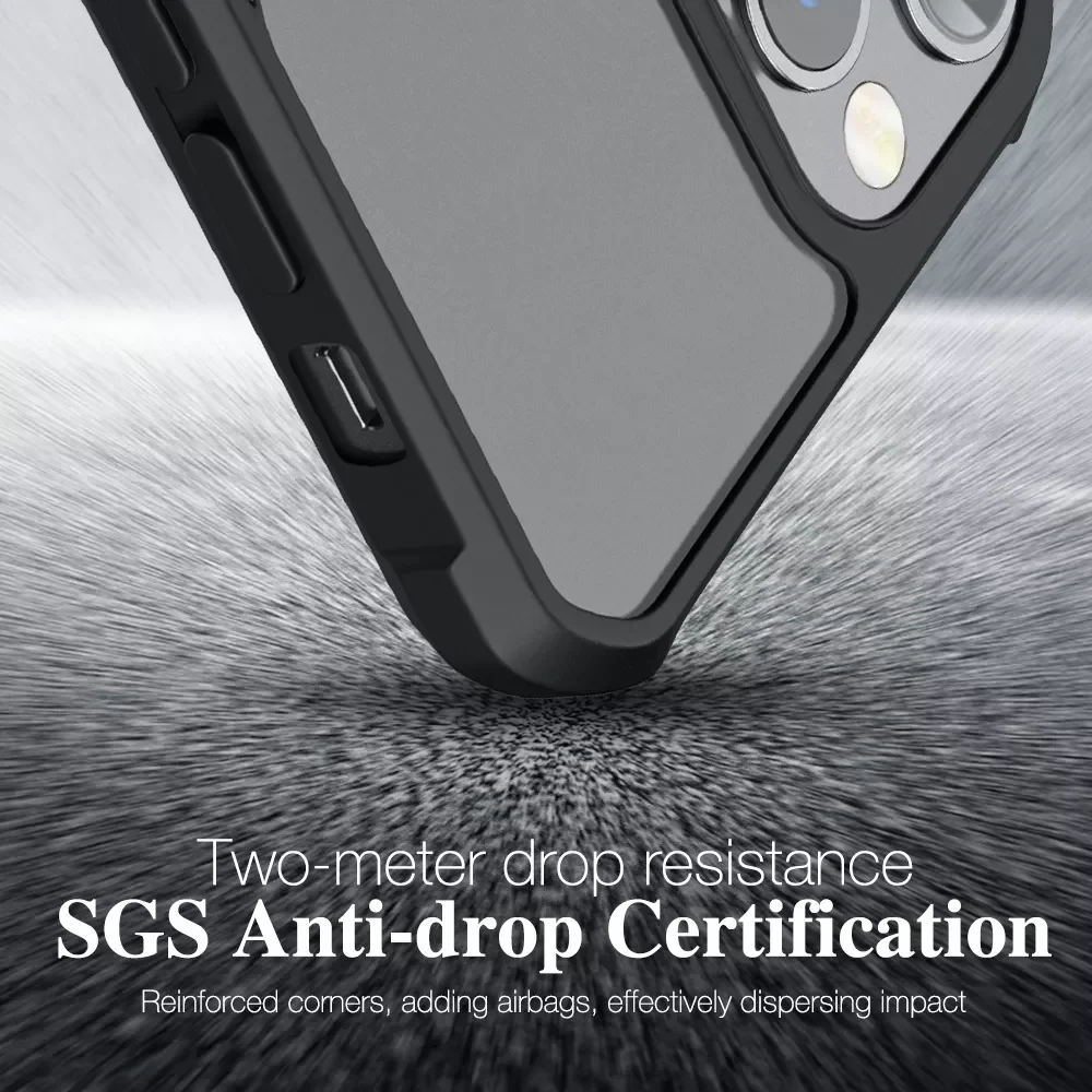 

Factory Direct Selling Shockproof Armor Case For iPhone 12 11 Pro XS Max X XR 6 6S 7 8 Plus Mobile Phone Cover Back Clear Shell