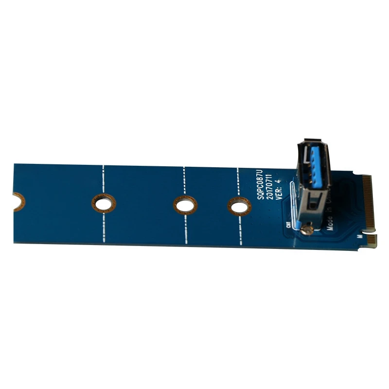 

NGFF M.2 To USB3.0 PCI Express Converter Adapter Card M.2 To PCI E X16 Slot Riser Card Graphics Card Extender