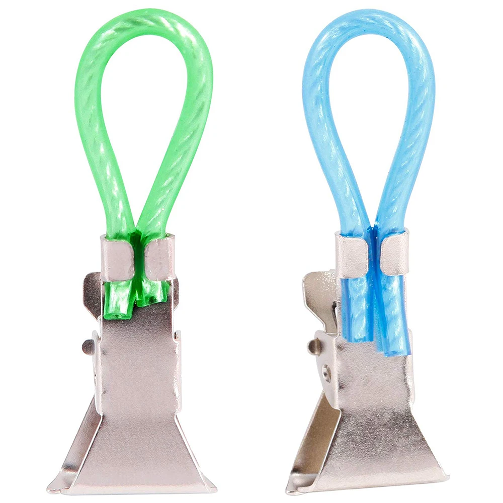 

5/10/15PCS Clip On Hooks Towel Hangers Metal Pegs Multi Coloured Tea Towel Clips Household Clothes Pegs Kitchen Gadgets