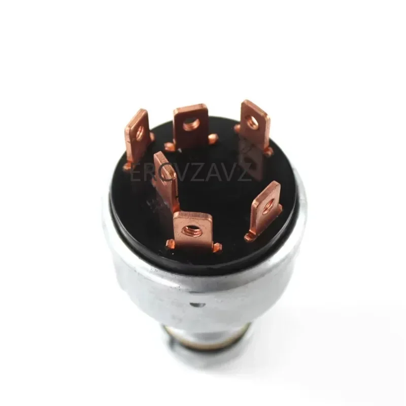 PC200 Ключ зажигания 6-контактный 08086-10000 08086-00000 22B-06-11910 для Komatsu PC200-1 PC200-2 PC200-3 PC200-5 PC200-7