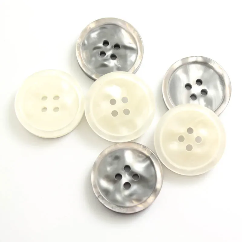 10 шт. 15-28 мм пуговицы из смолы для одежды свитера декор костюма 4 отверстия