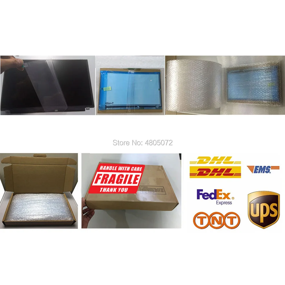 Новая замена экрана для Acer Aspire E5-575G FHD 1920x1080 IPS ЖК-дисплей Светодиодная панель