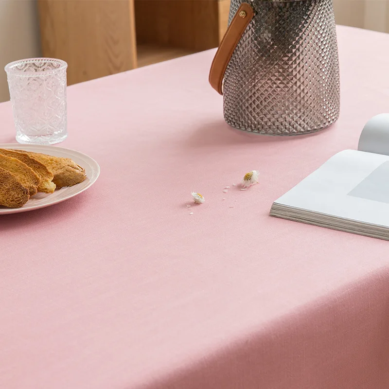 

The tablecloth ins simple pure color table cloth_DAN149