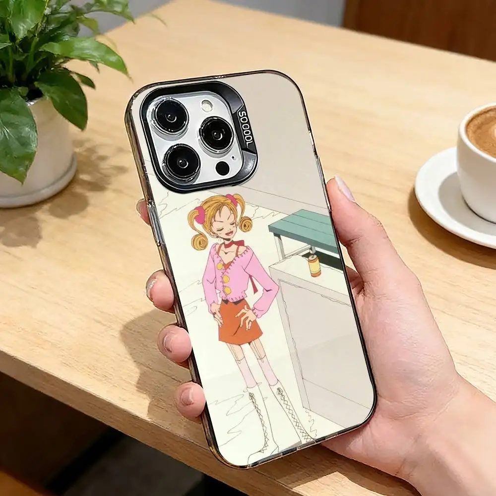 Фото Чехол для телефона с милой девушкой М-Микако Куда для iPhone 17, 16, 15, 14, 13, 12, 11 Plus, Pro Max, XS, цветной, с серебряным покрытием внутри №3