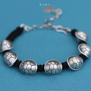 Fujiatianxia Bracelet Men's Handwoven Turtle Shell Bracelet Handstring Gift for Boyfriend's Birthday