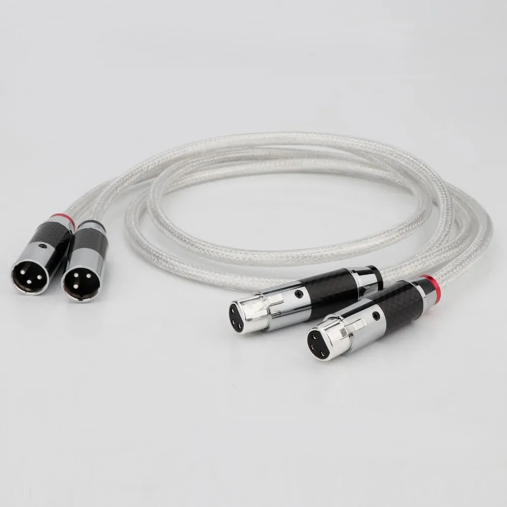 Кабель HIFI из чистого серебра 99.998% пробы