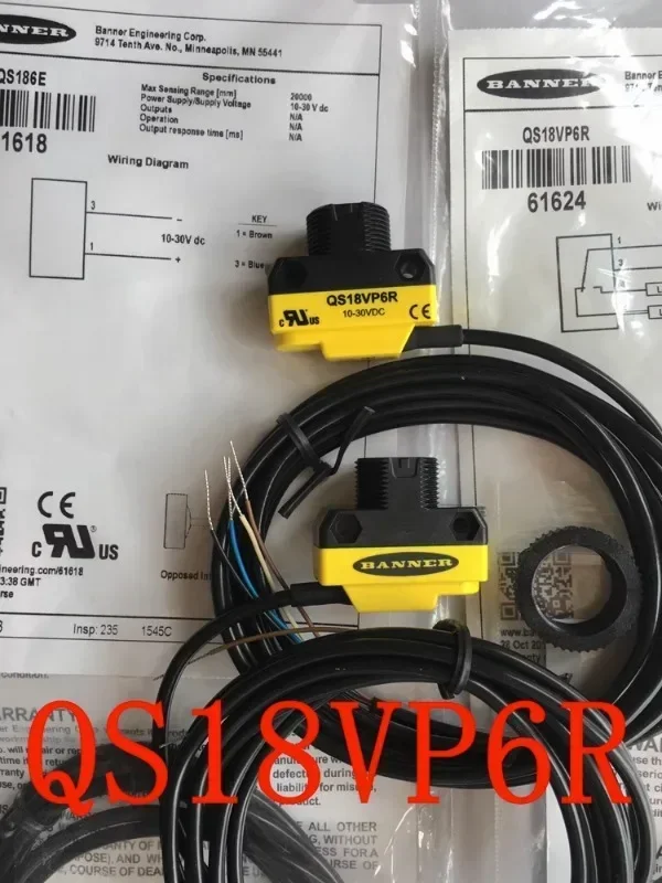 QS186LE QS18VN6R QS18VP6R Лазерный оптоэлектронный переключатель Bonner