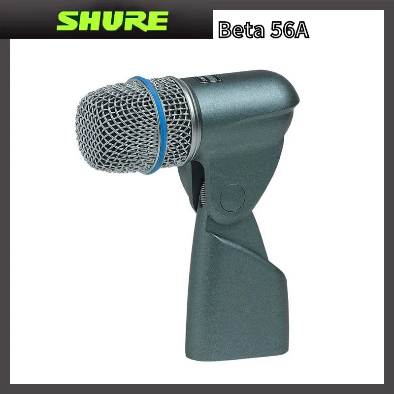 

SHURE Beta 56A Wired Dynamic Professional Microphone Special Military Drum Kit Supercardioid Percussion Instrument Microphones