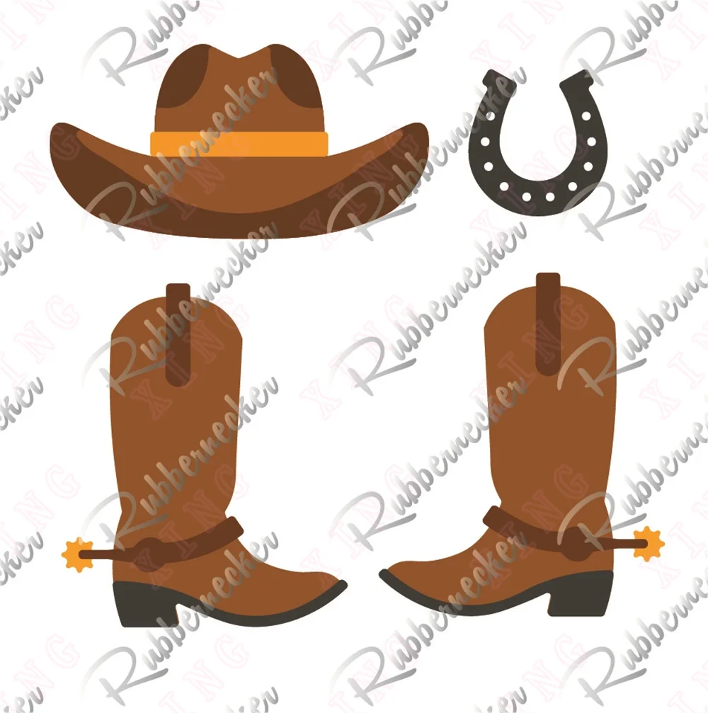 

Arrival Metal Cutting Dies Diy Scrapbook Craft Handmade Make Album Card Decoration Embossing 2022 Molds Cowboy Boots and Hat Die