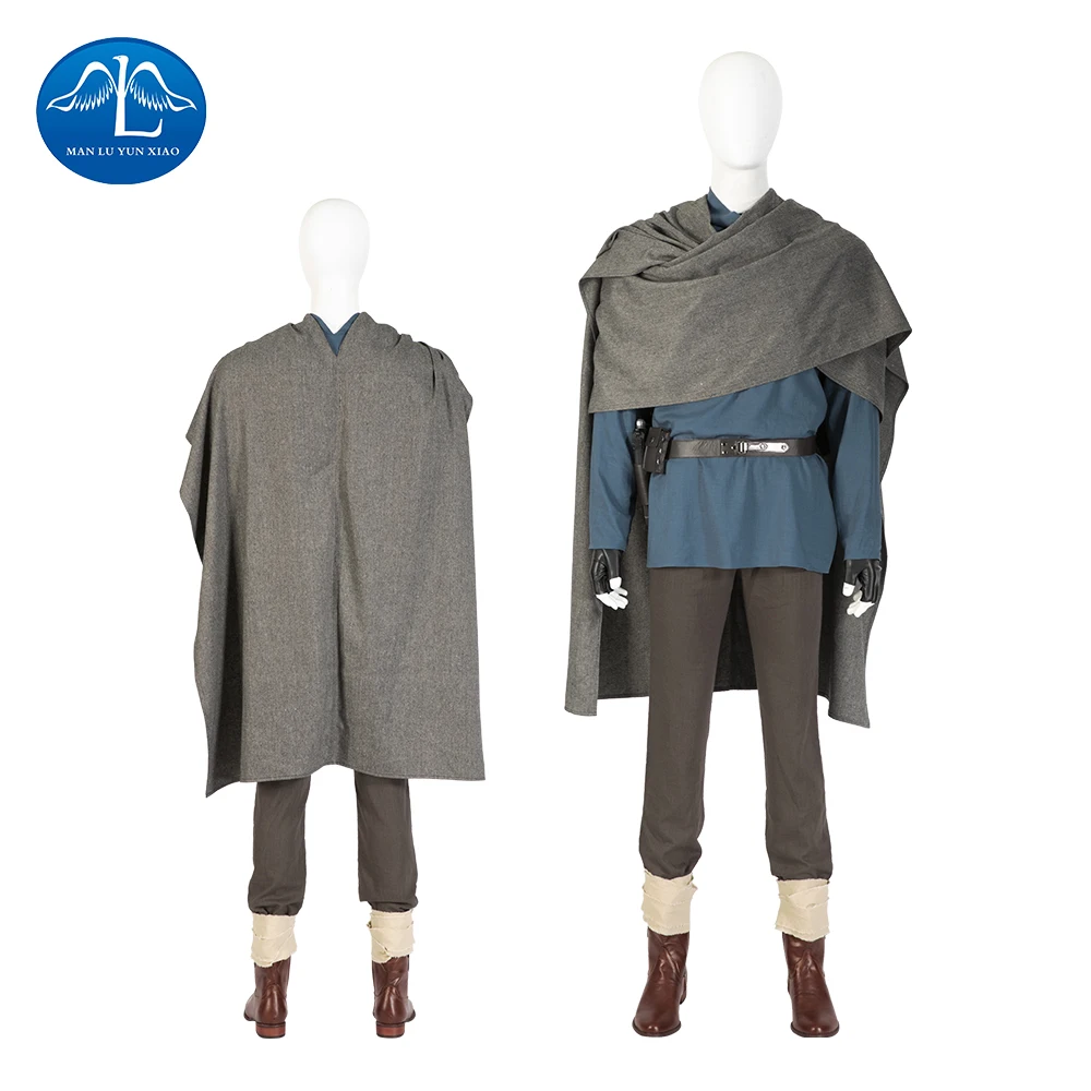 

2022 костюм для косплея Оби Ван Кеноби, костюм рыцаря джедая для косплея, высококачественный костюм на заказ, костюм на Хэллоуин Оби Ван