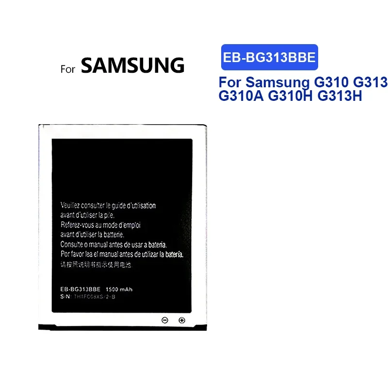 EB-BG313BBE 1500 мАч аккумулятор для Samsung G310 G310A G310H G313 G313H G313HU G313HZ J105M J105Y J106 J106B