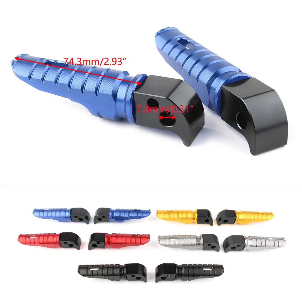 

Задние подножки для мотоцикла CNC, педали, подножки для Yamaha MT-09 MT-10 YZF-R1 YZFR3 YZFR25 XSR700 XSR900 NVX155