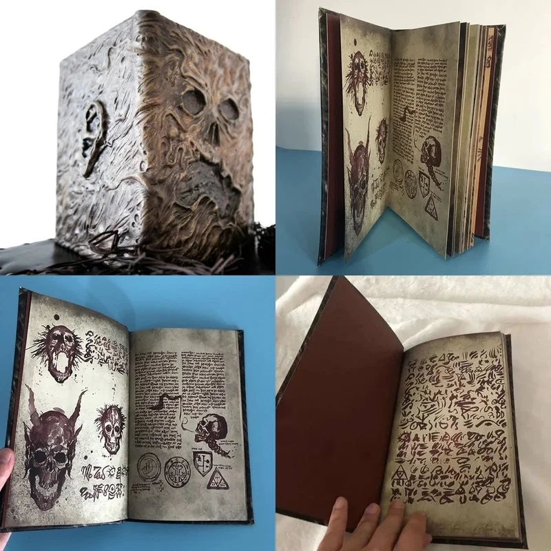 

Книга Necronomicon «Темный волшебный Демон», книга «злые мертвецы», коллекция, алтарь, церемония, реквизит, книги для гостиной, настольное украшен...