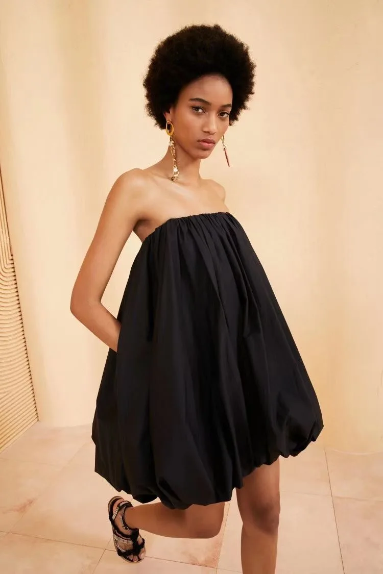 

Women's Mini Dress Slansh Neck Sleeveless Sweet Robe