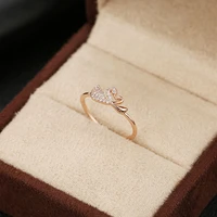 size swan s925 ring female exquisite versatile temperament niche design jewelry to send boudoir