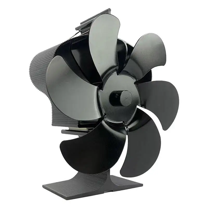 

Wood Stove Fan Non Electric Fireplace Fan Woodstove Fan 6 Blades Non Electric With Overheat Protection Quiet Operation