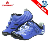 sidebike road cycling sneakers breathable self locking sapatilha ciclismo riding bicycle shoes wear resistant road bike shoes