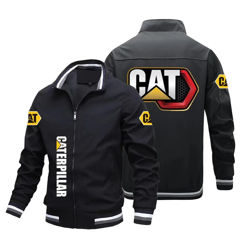

Autumn/winter 2022 Men's Zip-up pilot baseball jacket Casual fashion sporty print jacket