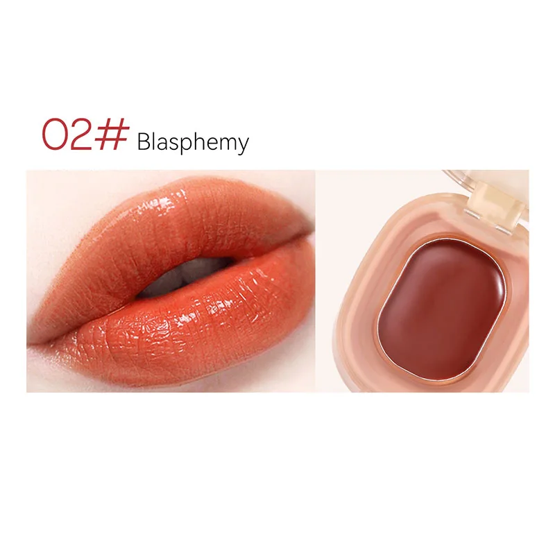 

Solid Lip Glaze Lipstick Hold Makeup Moisturizing Lip Lipstick Waterproof Non-marking Long Lasting Non-stick Cup Cosmetics