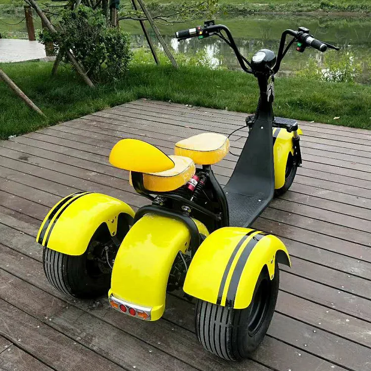 Электрический самокат Citycoco для взрослых 1000 Вт с Ce новый 3-колесный электрический