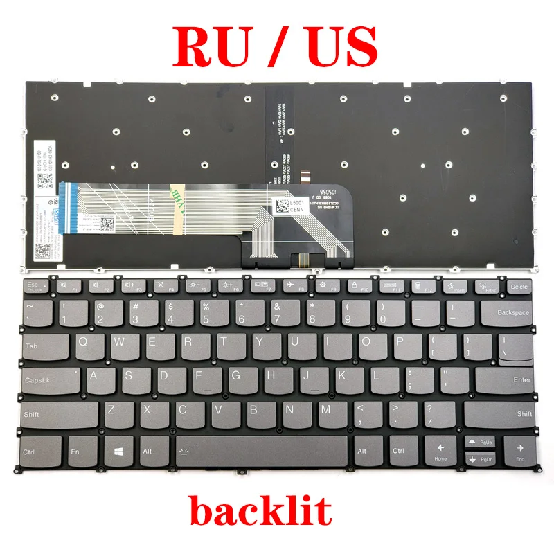Русская клавиатура для Lenovo Yoga Slim 7 Pro-14ITL5 IdeaPad Flex 5-14IIL05 5-14ARE05 5 14ARE05 14ITL05 - купить по
